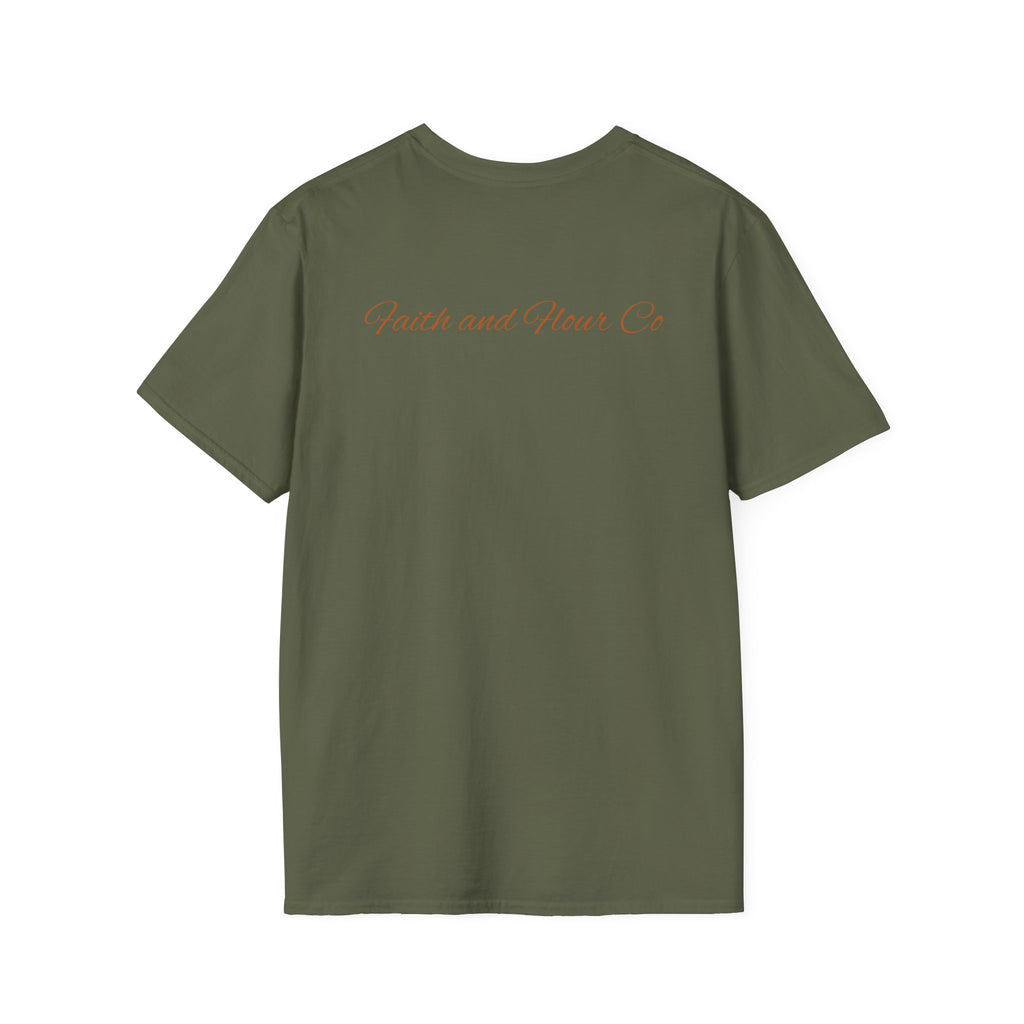 Baker's Tee — "Talk Dough to Me" Bread Dough Graphic T‑Shirt