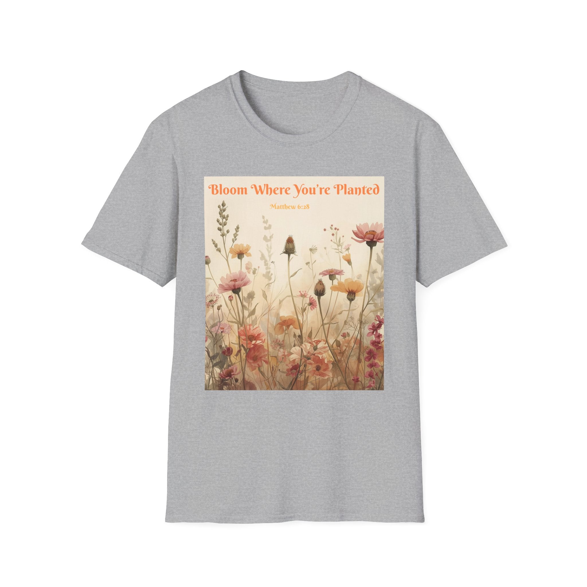 "Bloom Where You're Planted" T-Shirt