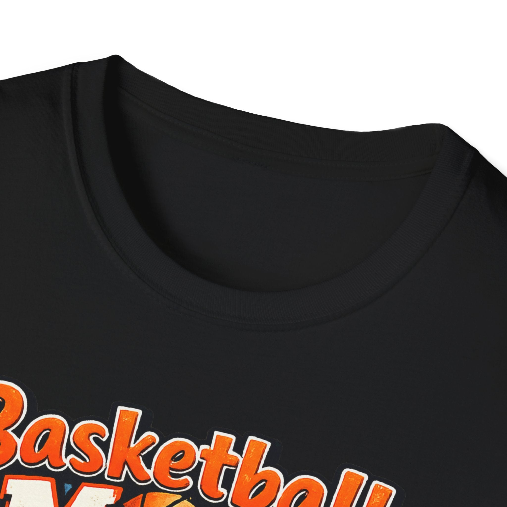 Basketball Mom T-Shirt. Funny 'Basketball MOM' Graphic Tee for Cheerful Sports Moms