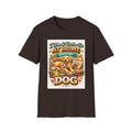 T-Shirt 'I Would Rather Be At Home With My Dog' Vintage Cozy Pet Lover Tee